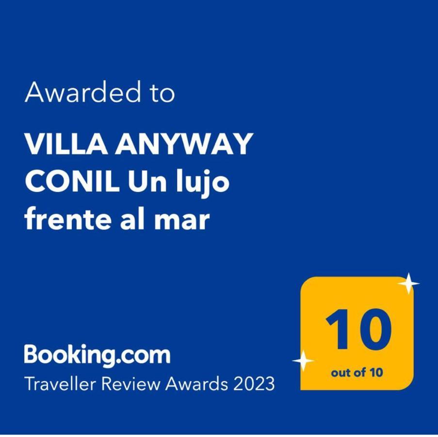 Villa Anyway Conil Un Lujo Frente Al Mar Конил-де-ла-Фронтера Екстериор снимка